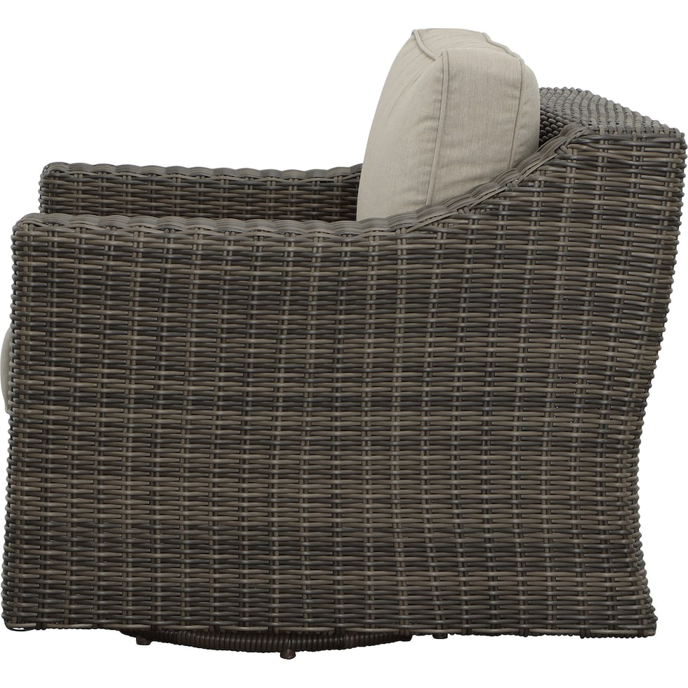 bloomington dark brown outdoor chair   