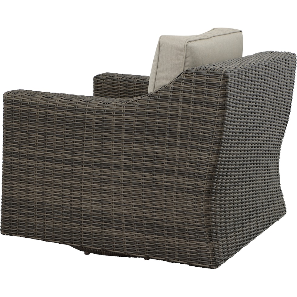 bloomington dark brown outdoor chair   