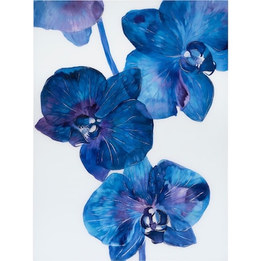 Blue Bouquet 36” x 48” Wall Art