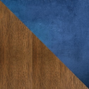 Smith Accent Chair - Blue Velvet