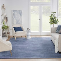 blue area rug  x    