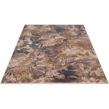 Midsummer Area Rug - Blue/Ivory
