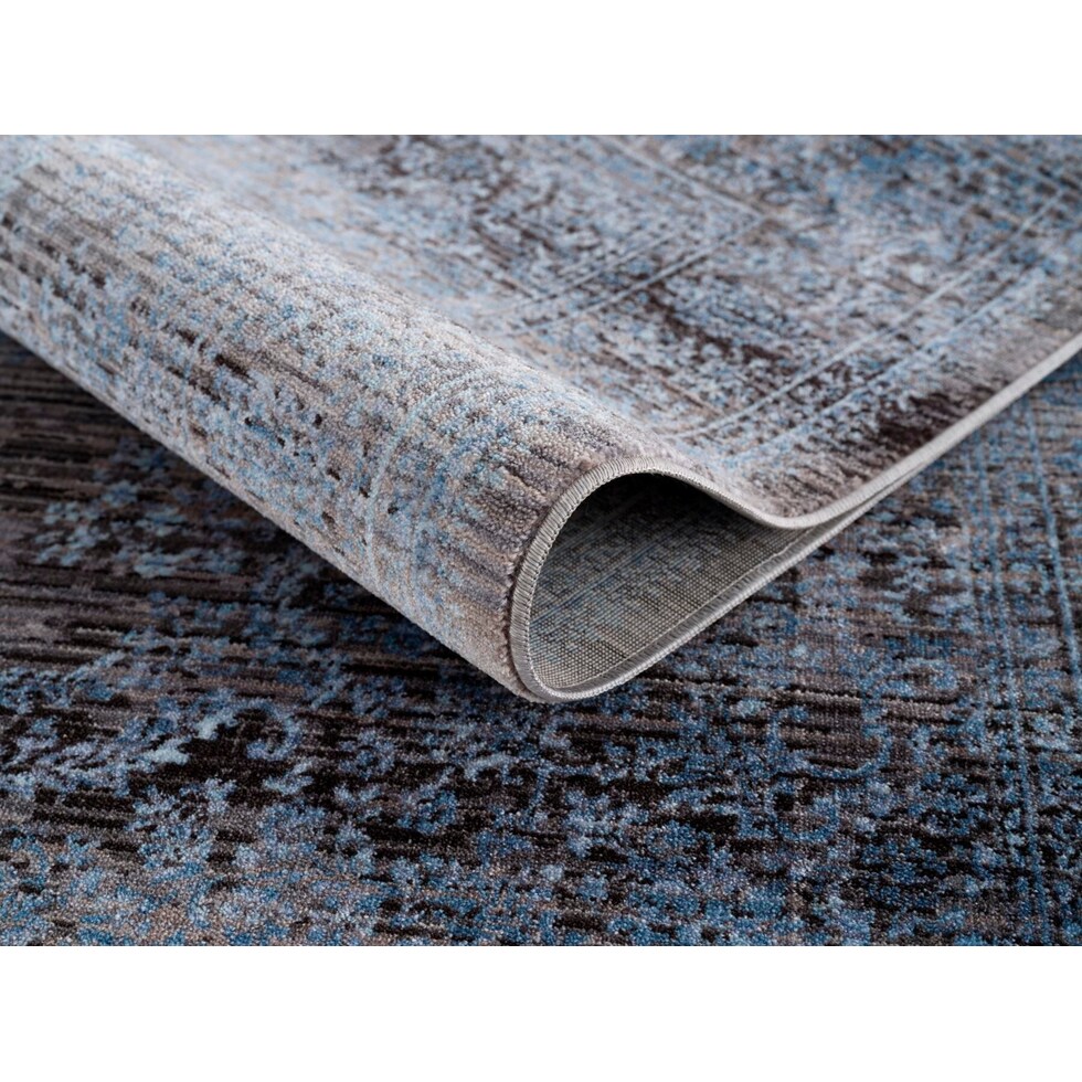 blue area rug  x    