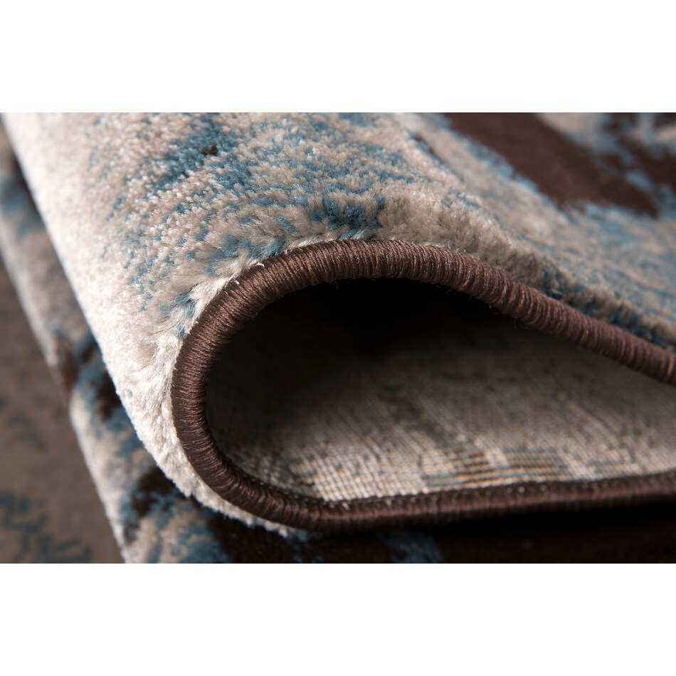 Dianella Rug Blue/Brown Value City Furniture