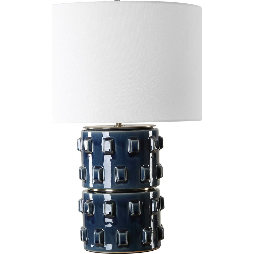 blue lamp   