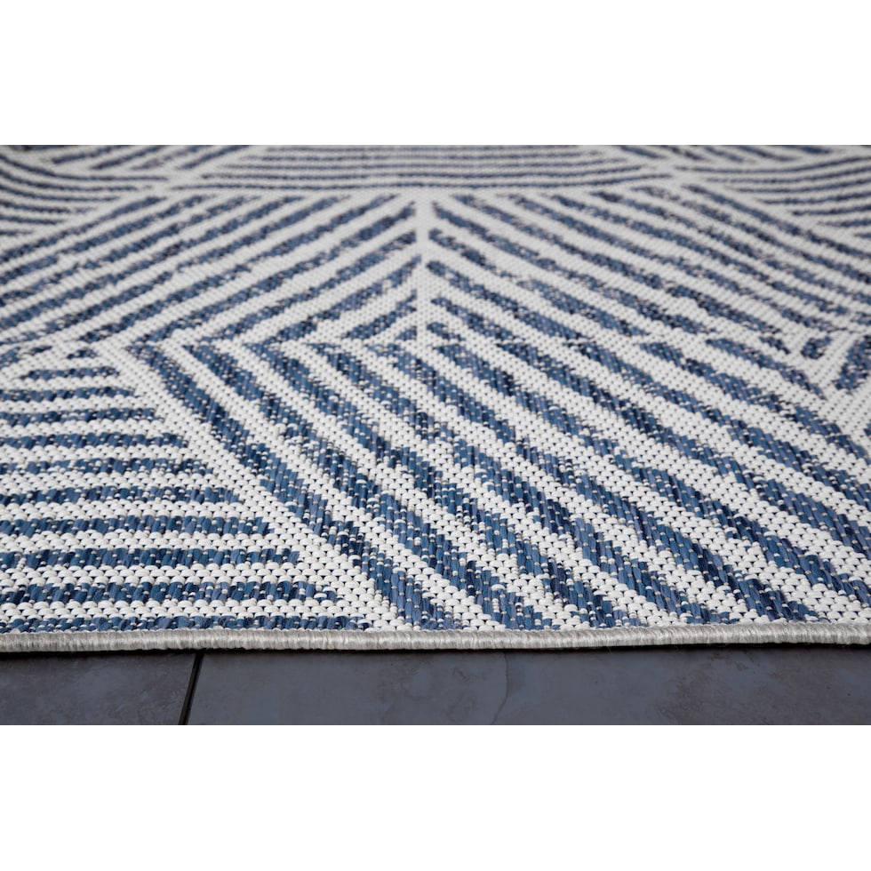 blue rug   