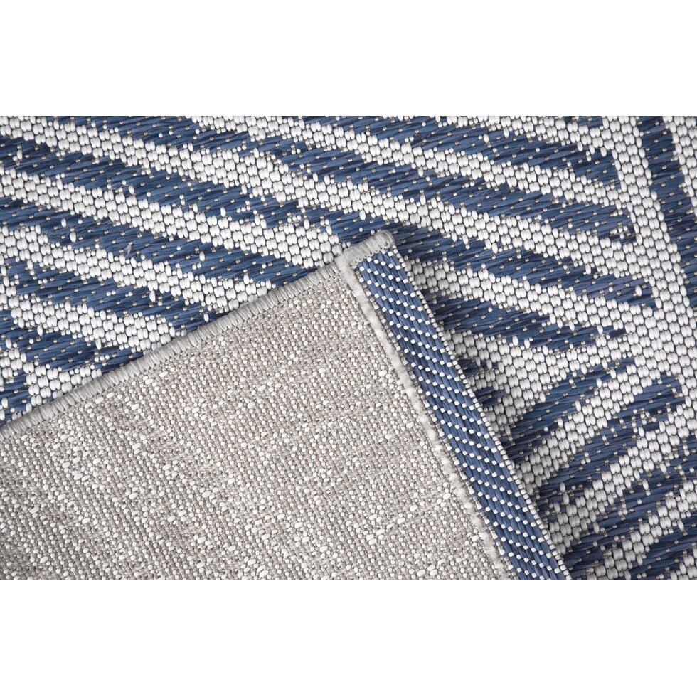 blue rug   
