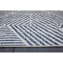 blue rug   