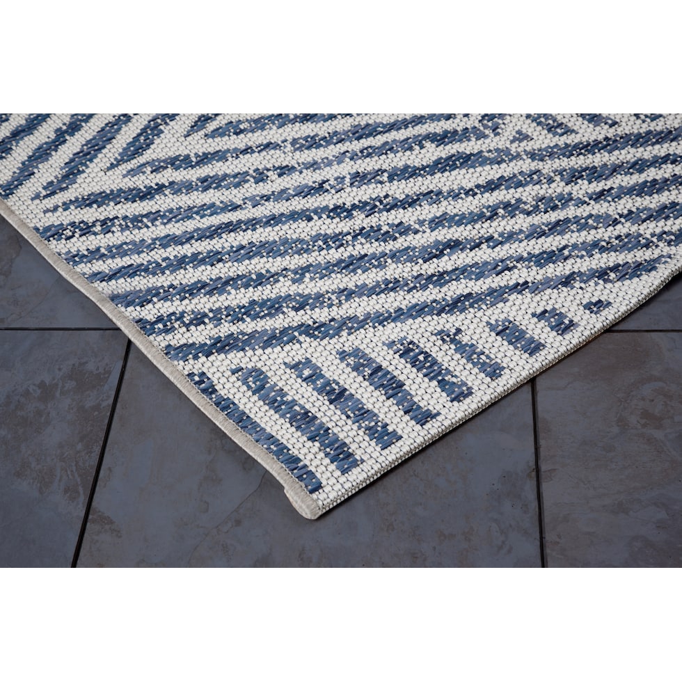 blue rug   