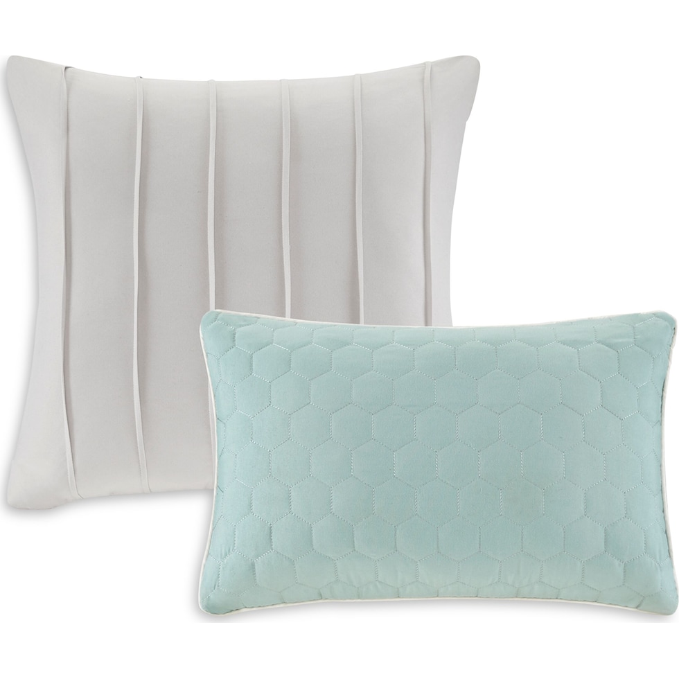bluebell gray queen bedding set   
