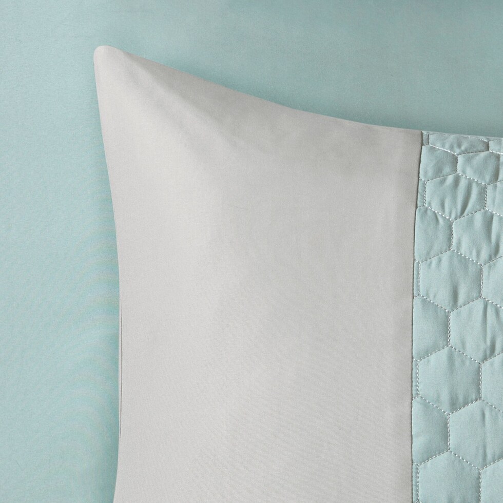 bluebell gray queen bedding set   