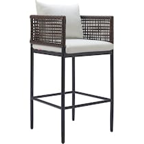 bluffton gray outdoor bar stools   