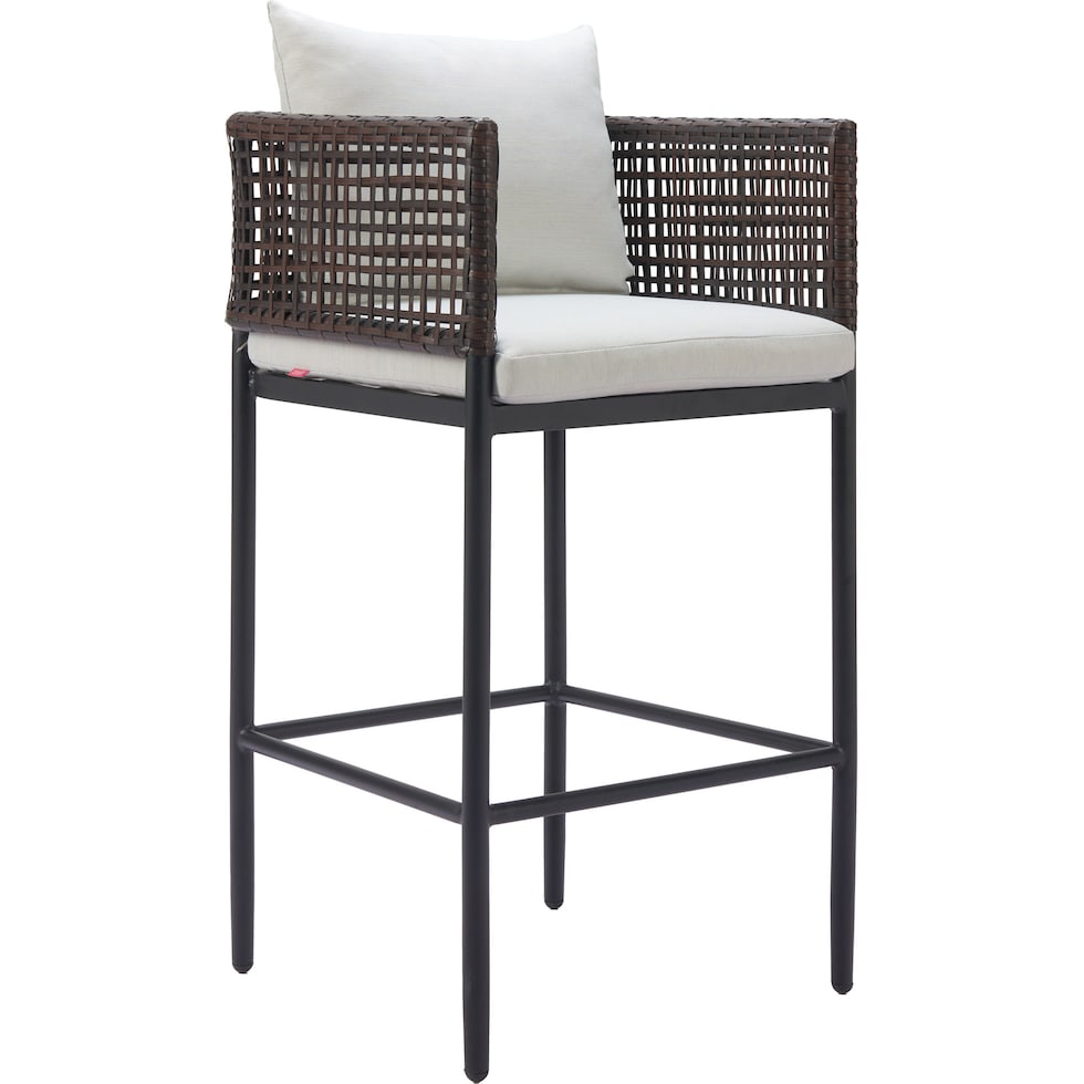 bluffton gray outdoor bar stools   