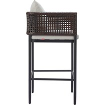 bluffton gray outdoor bar stools   