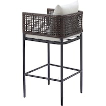 bluffton gray outdoor bar stools   