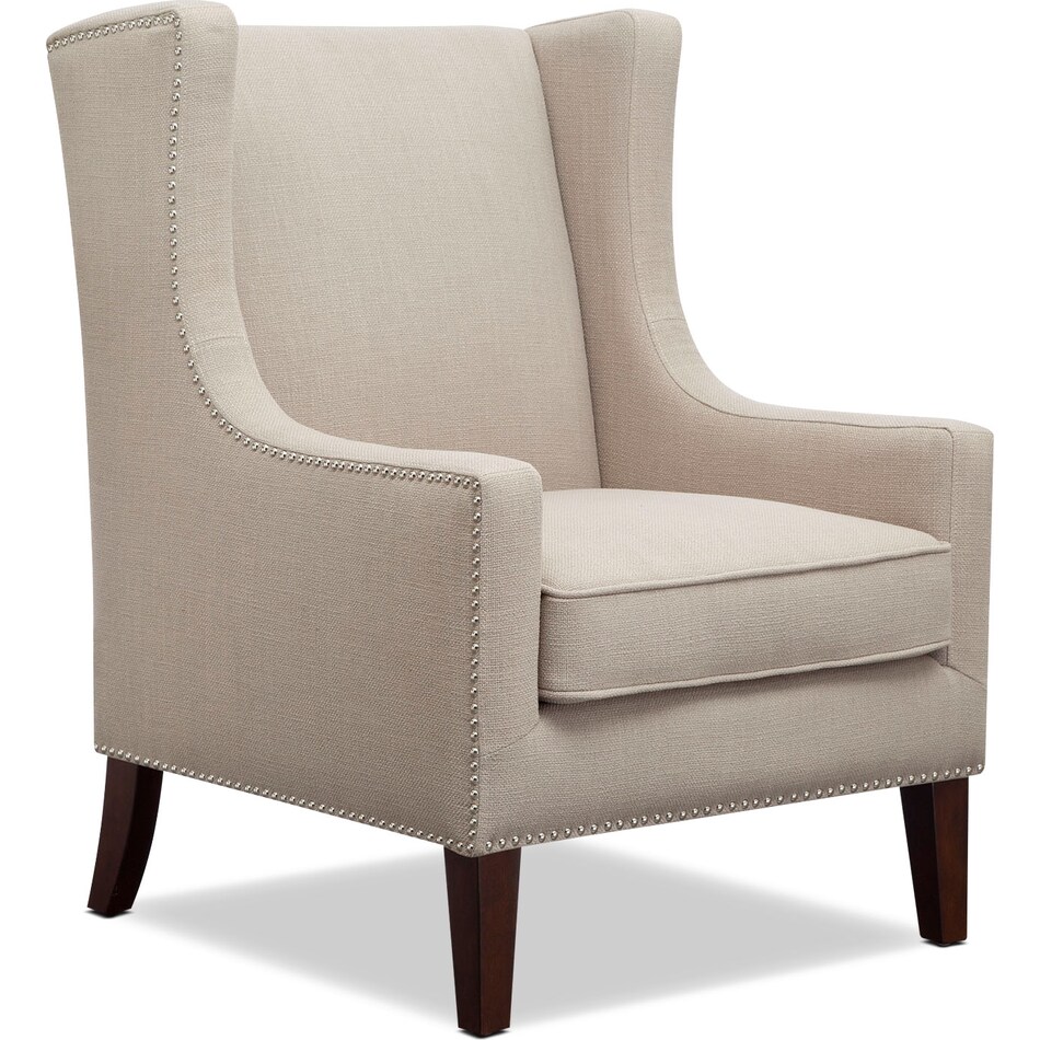 blythe light brown accent chair   
