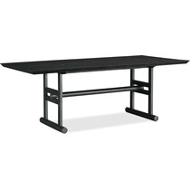 bobby berk dining black dining table   