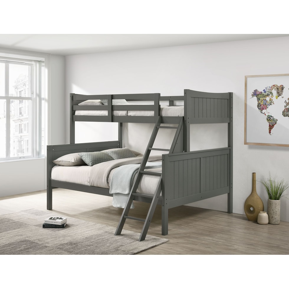 bobby gray twin over full bunk bed   
