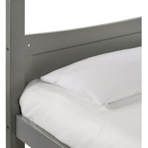 bobby gray twin over twin bunk bed   