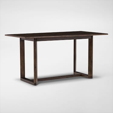 Boca Counter-Height Dining Table and 6 Stools - Boca Brown