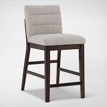 boca dining dark brown counter height stool   