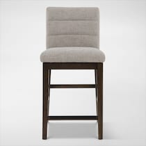 boca dining dark brown counter height stool   