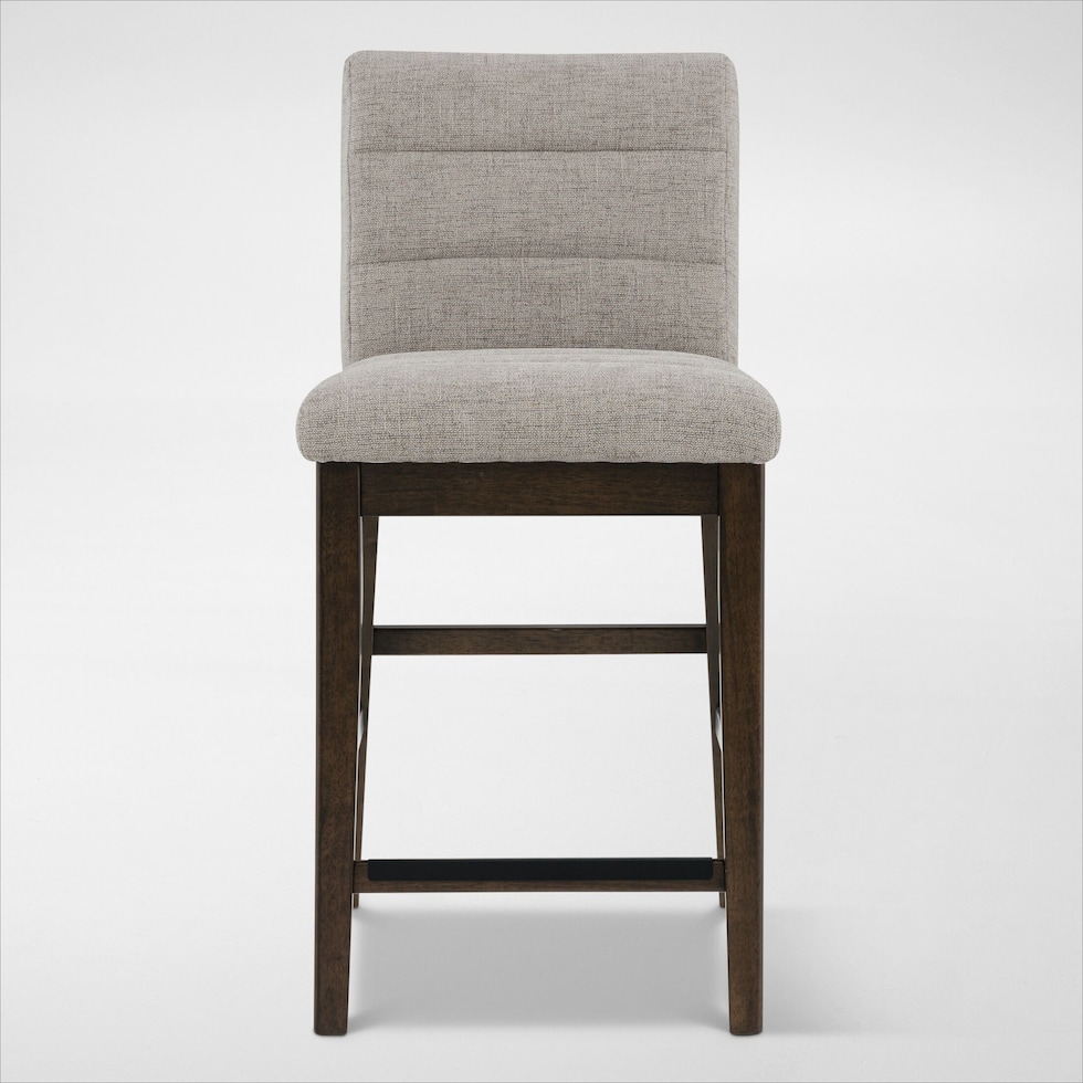 boca dining dark brown counter height stool   