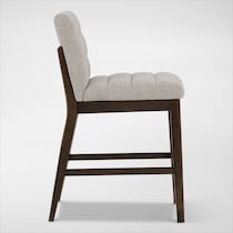 boca dining dark brown counter height stool   