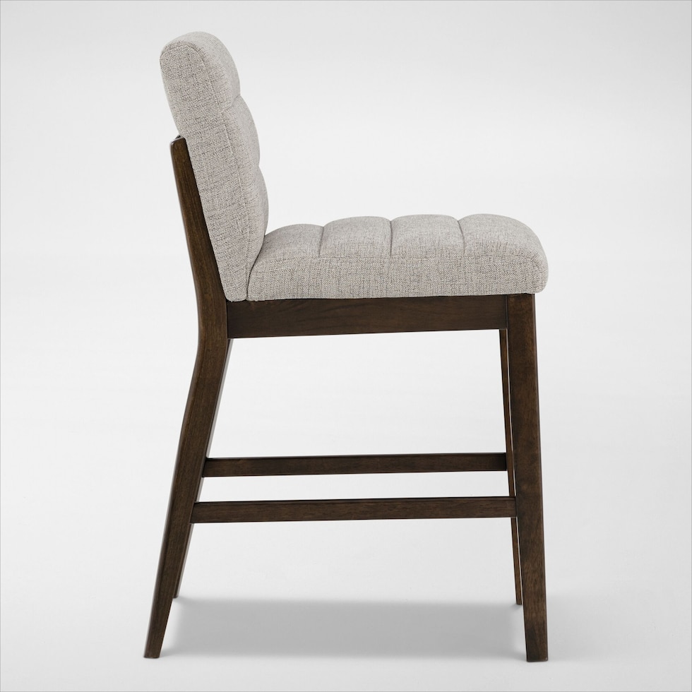 boca dining dark brown counter height stool   