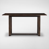 boca dining dark brown dining table   