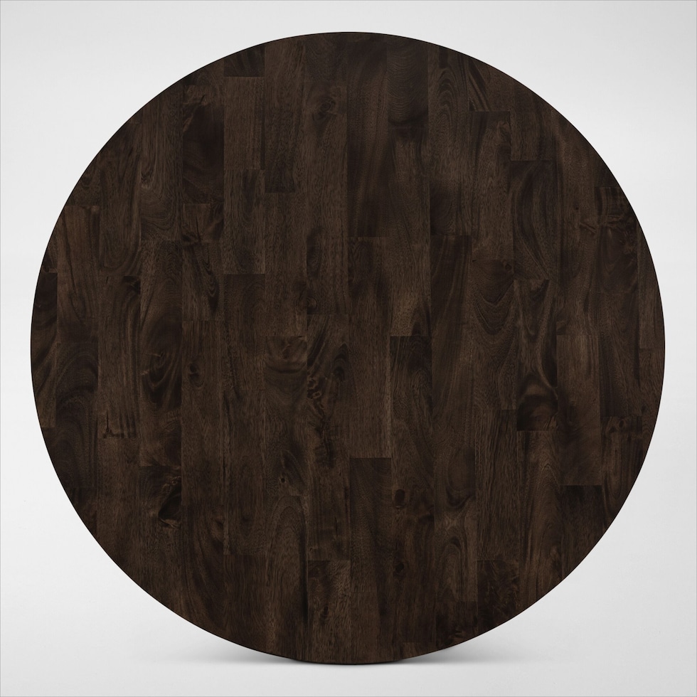 boca dining dark brown dining table   