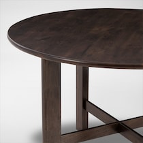 boca dining dark brown dining table   