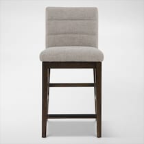 boca dining dark brown stool   