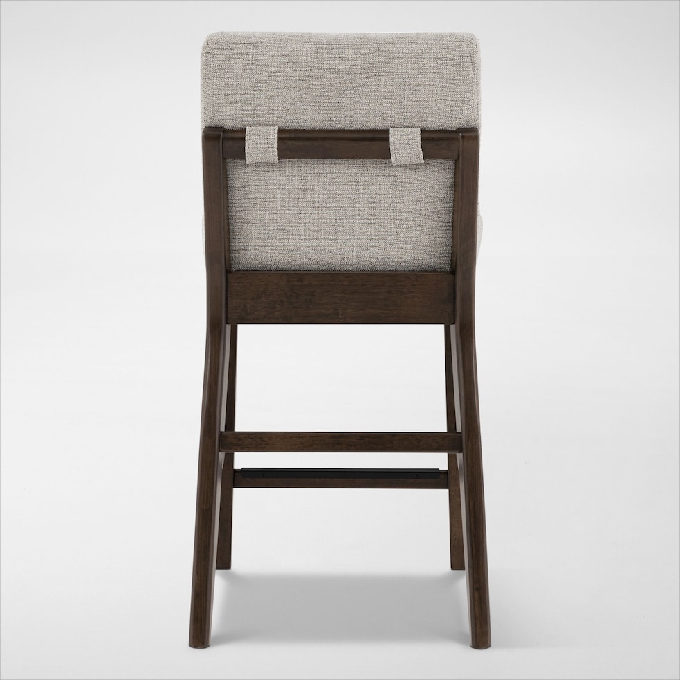 boca dining dark brown stool   