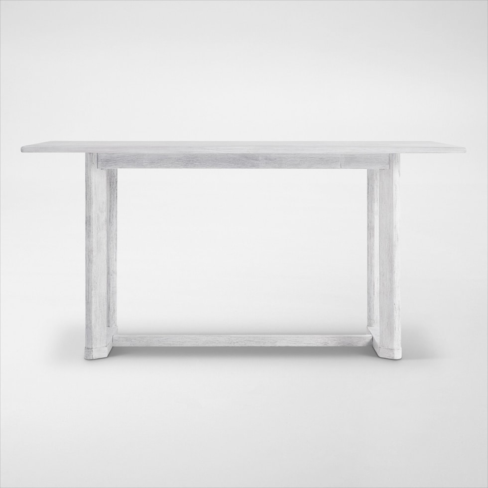 boca dining white  pc counter height dining room   