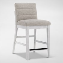 boca dining white  pc counter height dining room   