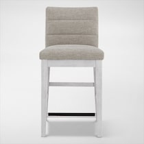 boca dining white  pc counter height dining room   