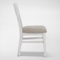 boca dining white  pc dining room   