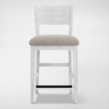 Boca Solid Wood Counter-Height Stool