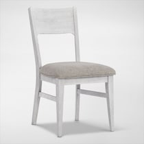 boca dining white dining chair   