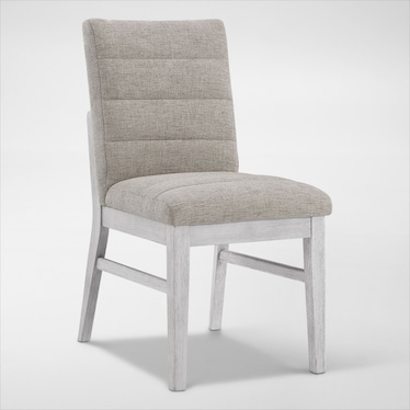 Boca Upholstered Dining Chair - White