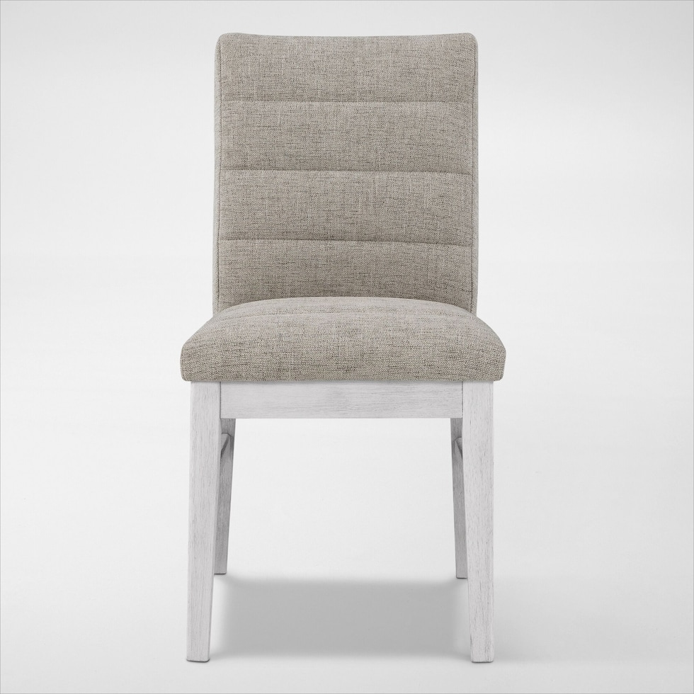 boca dining white dining chair   