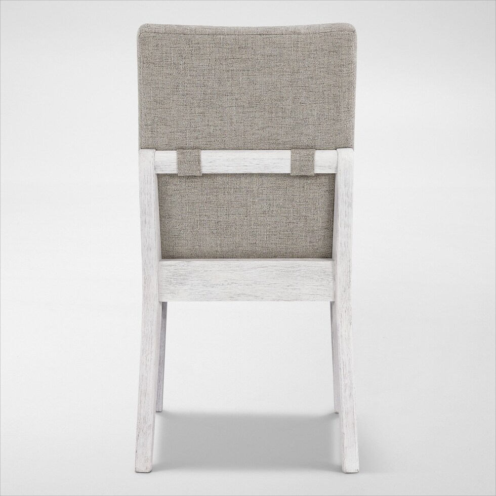 boca dining white dining chair   