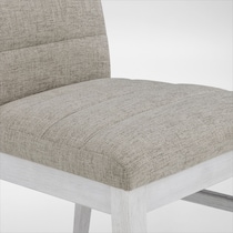 boca dining white dining chair   