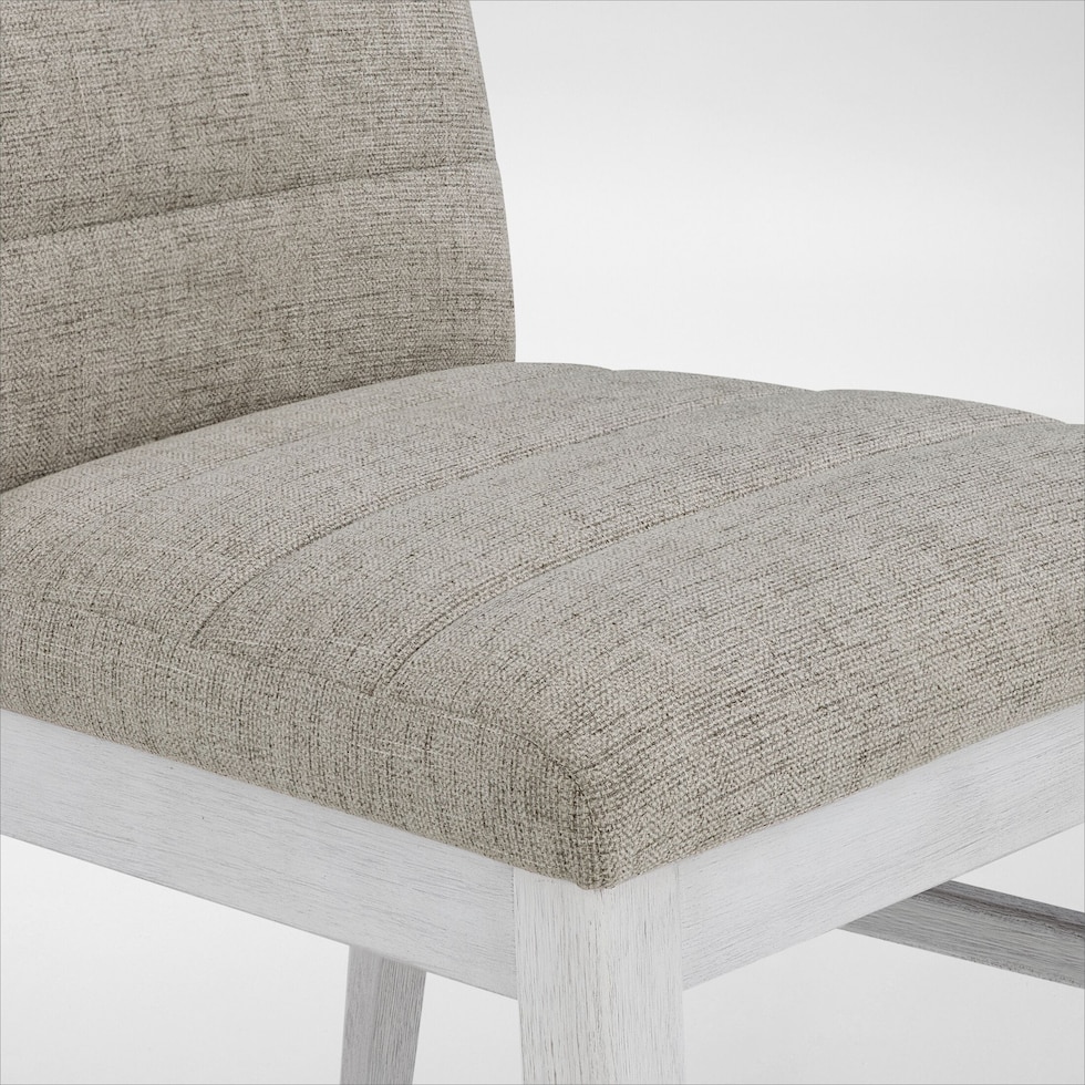 boca dining white dining chair   