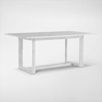 boca dining white dining table   