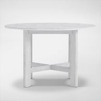 boca dining white dining table   
