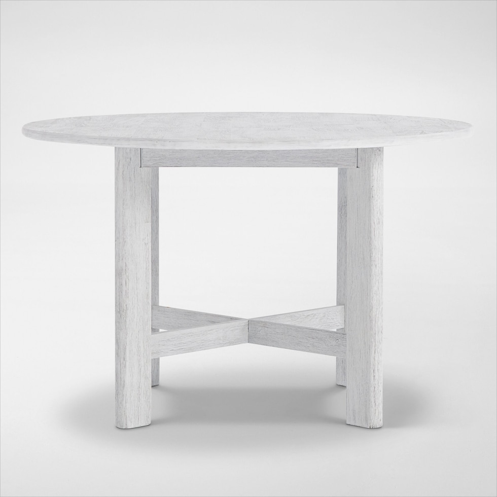 boca dining white dining table   
