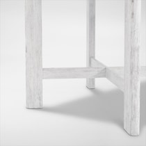 boca dining white dining table   