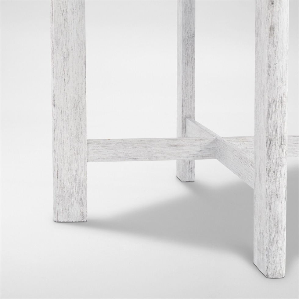 boca dining white dining table   